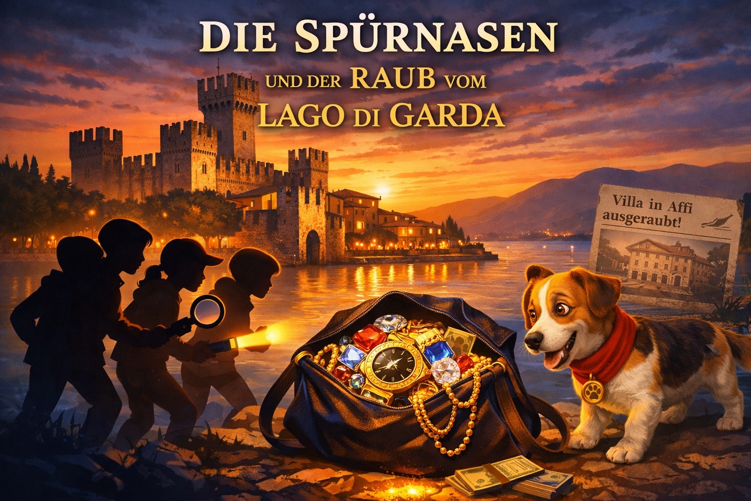 DIE SPÜRNASEN & DER RAUB VOM LAGO DI GARDA