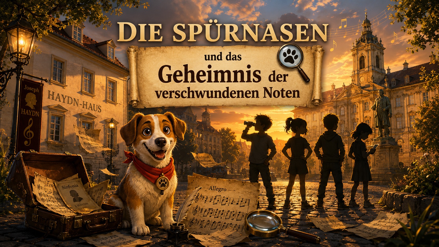 DIE SPÜRNASEN & DAS GEHEIMNIS DER VERSCHWUNDENEN NOTEN – EISENSTADT