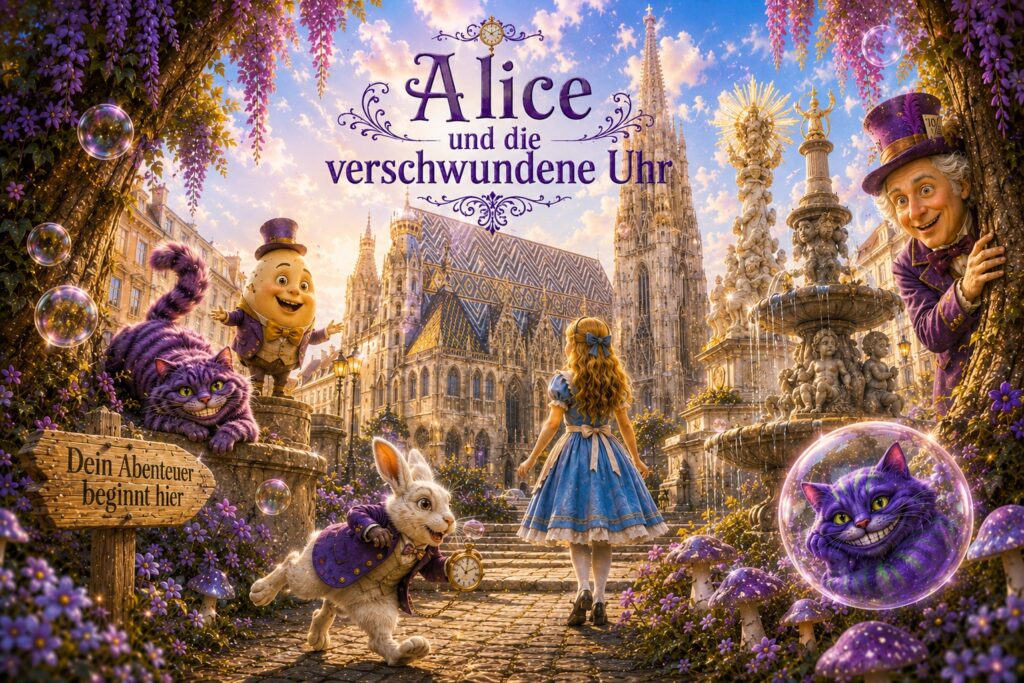 ALICE UND DIE VERSCHWUNDENE UHR – WIEN EDITION